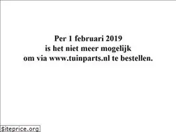 Sites similar to tuinparts.nl