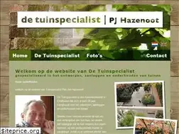 Sites similar to tuinspecialisten.nl