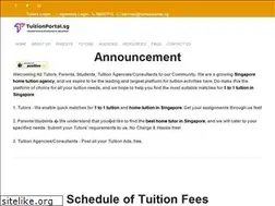 Sites similar to tuitionportal.sg