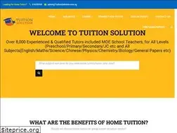 Sites similar to tuitionsolution.com.sg