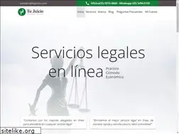 Sites similar to tujuicio.com
