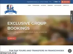 Sites similar to tuktukfranschhoek.co.za