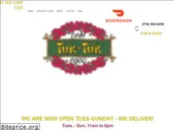 Sites similar to tuktukthaifood.com