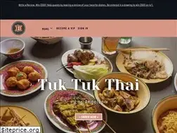 Sites similar to tuktukthailosangeles.com