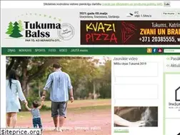 Sites similar to tukumabalss.lv