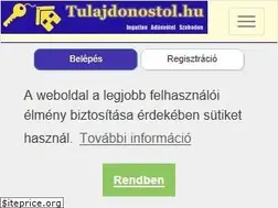 Sites similar to tulajdonostol.hu