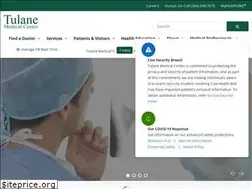 Sites similar to tulanehealthcare.com