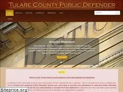 Sites similar to tularecountypublicdefender.com
