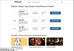 Sites similar to tulas.com