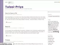Sites similar to tulasipriya.com