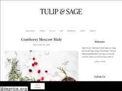 Sites similar to tulipandsage.com