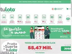 Sites similar to tuloto.com