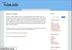Sites similar to tulpa.info