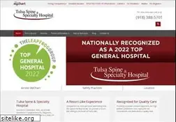 Sites similar to tulsaspinehospital.com