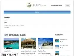 Sites similar to tulum.com