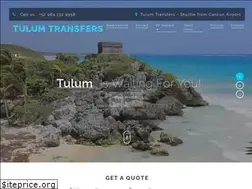 Sites similar to tulumtransfers.com