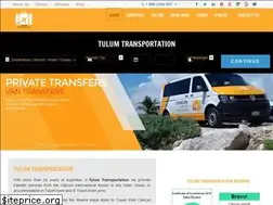 Sites similar to tulumtransportation.com