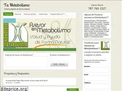 Sites similar to tumetabolismo.com