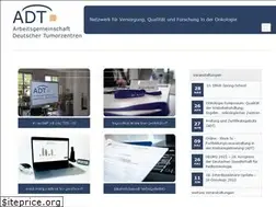 Sites similar to tumorzentren.de