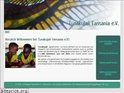 Sites similar to tunakujali-tansania.de