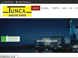 Sites similar to tuncakargo.com