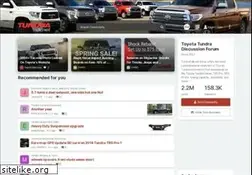 Sites similar to tundratalk.net