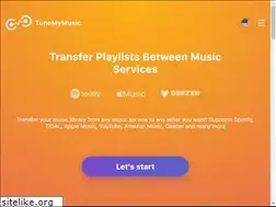 Sites similar to tunemymusic.com