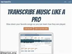 Sites similar to tunetranscriber.com