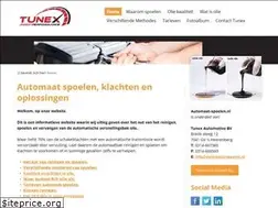 Sites similar to tunex-automaat-spoelen.nl