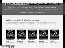 Sites similar to tuningszeneanwalt.com