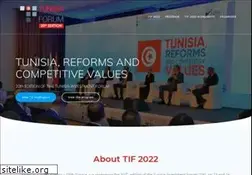 Sites similar to tunisiainvestmentforum.tn