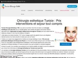 Sites similar to tunisie-chirurgie-esthetique.com