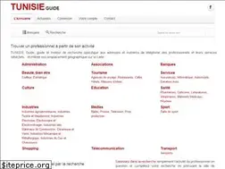 Sites similar to tunisieguide.com