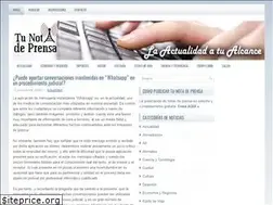Sites similar to tunotadeprensa.es