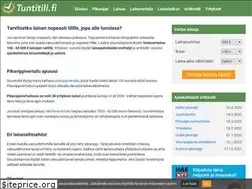 Sites similar to tuntitili.fi