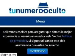 Sites similar to tunumerooculto.com