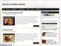 Sites similar to tuportalrecetascomidaperuana.blogspot.com