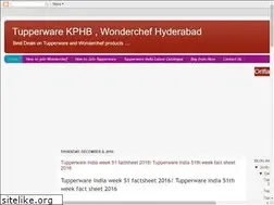Sites similar to tupperwarekukatpally.blogspot.com