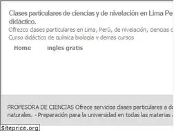 Sites similar to tuprofesora.blogspot.pe