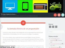 Sites similar to tuquesabesdeesto.com