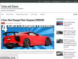 Sites similar to turboandstance.net