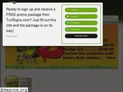 Sites similar to turfsigns.com