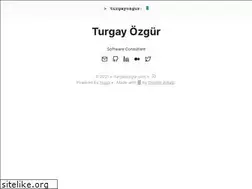 Sites similar to turgayozgur.com
