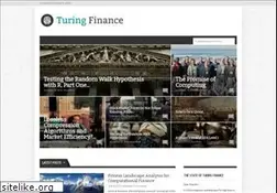 Sites similar to turingfinance.com
