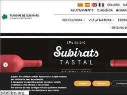 Sites similar to turismesubirats.cat