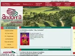 Sites similar to turismoandorrasierradearcos.com