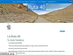 Sites similar to turismoruta40.com.ar