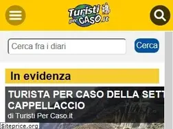 Sites similar to turistipercaso.it