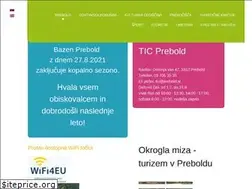 Sites similar to turizem-prebold.com
