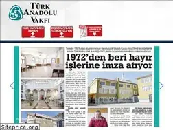 Sites similar to turkanadoluvakfi.org